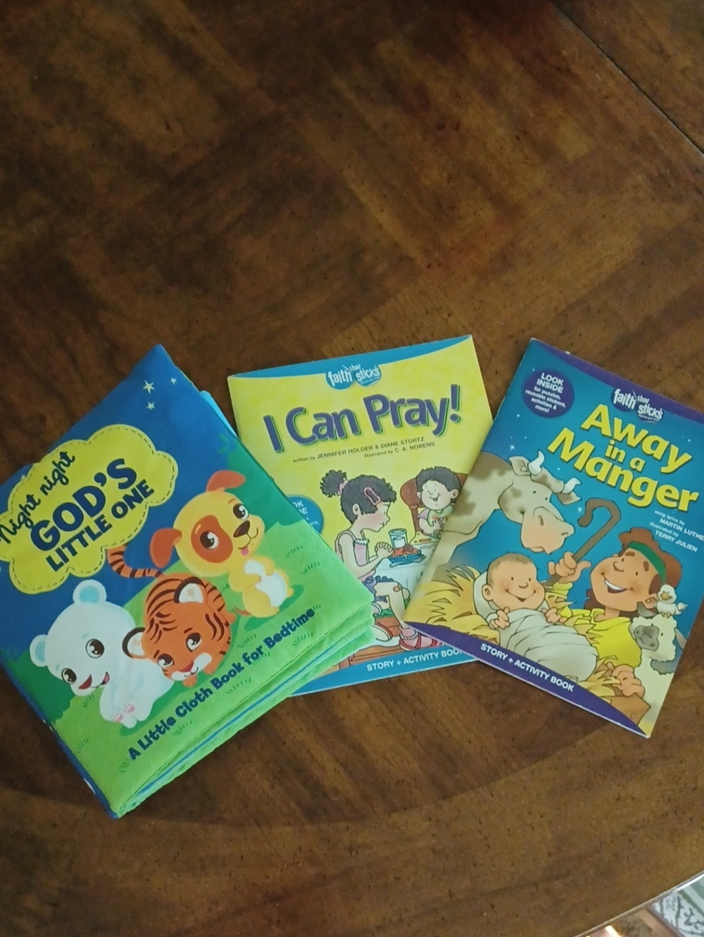 Baby Cloth & Book Set - Bright Blue & Yellow